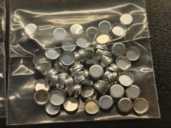 TA Tzero Aluminum pan for DSC analysis on Solid pan+lid (pkg. of 100) 901670.901