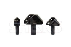 1/4, 1/2, 1-1/4″ 82° Indexable Carbide Countersink Chamfering Set NEW #]