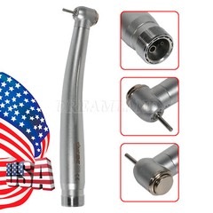 SANDENT Standard Head Dental Air Turbine High Speed Push Button Handpiece 4 Hole