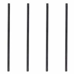 3/4 in. X 72 in. Black Pipe 4 Pack