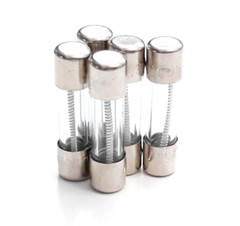 SET OF 5 NEW T0.5AL250V FUSES T0.5AL 250V 5mm x 20mm 0.5A SLOW BLOW