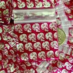 BaggiesSince1987 – 1515 Design Zip Bags 1000PCS METALLIC 50 DSN MIX, READ DETAIL