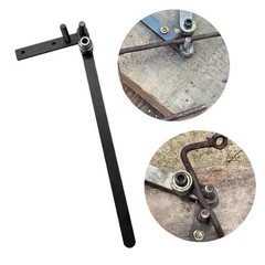 Manual Bending Machine Small Bending Tool Saves Effort Metal Rod Bender for Road