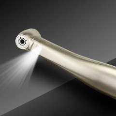 Dental Contra Angle Handpiece 1:1 LED Fiber Optic Low Speed φ2.35mm NSK Style