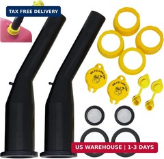 Mr Yellow Cap Gas Can Spout Replacement Kit – 2pack Universal Leakproof Angle Ga