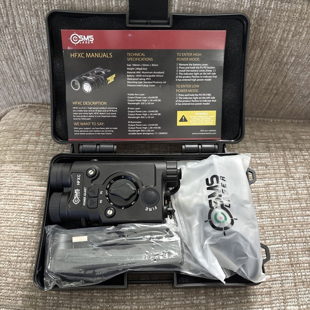 SMSLaser HFXC 4-in-1 laser aiming module