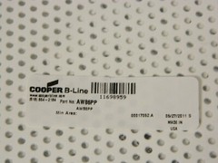 Cooper B-Line Electrical Panels 4-7/8″ W x 6-7/8″ H Powder Coat Qty 10 AW86PP