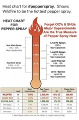 HOTTEST Wildfire Pepper STREAM Spray FLIP TOP 4 oz Home POLICE Self Defense USA