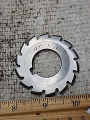 UNION TOOL 2.25″ x 5/32″ x 1.00″ CONVEX 5/32 DIA Side Milling Cutter HSS