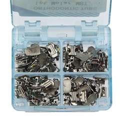 tubos de ortodoncia Dental Orthodontic Buccal Tube 1st 2nd Molar MBT Roth 022