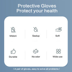 GP Craft Disposable Medical Grade Nitrile 3.5mil Blue XS Glove Latex Free 100pcs