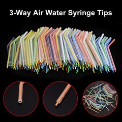 250-1000Pcs Disposable Dental Spray Nozzles Tips For 3-Way Air Water Syringe