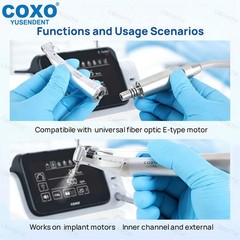 COXO Dental 20:1 Reduction Handpiece Implant Surgery Handpiece Contra Angle