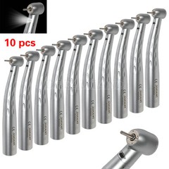 10X High Speed Fiber Optic LED Handpiece GB6 Standard Head Push Button KAVO type
