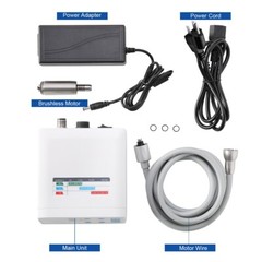 AZDENT Dental Brushless Electric LED Micro Motor Internal Spray E-type 3.4Ncm US