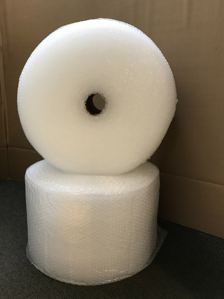Cushioning Roll 3/16 Perforated 12 Bubble Rolls Small 12 Width 700 feet, Clear S