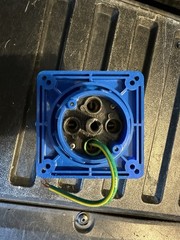Hubbell 60A Pin & Sleeve Receptacle 460R9V0 (often listed as HBL460R9W)