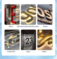 20pcs/pack White Polymeric adhesive for signage Soft Aluminum Foil Package