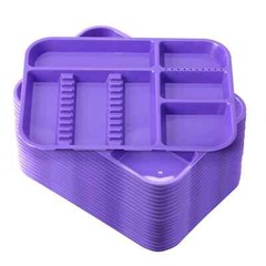 Dental Autoclavable Instrument 135°C Divided Plastic Set Up Trays Optional Type