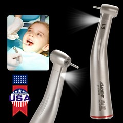 SANDENT Dental 1:5 LED Contra Angle Handpiece Standard Internal Four Spray DL