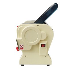 7.87 in Wide Electric Pasta Roller Maker Dough Sheeter w 3mm Round Noodle Cutter