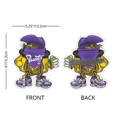 3.5g Cartoon Shapes Mylar Bags Zip Seal Bags Resealable Candy Baggies 100 pcs