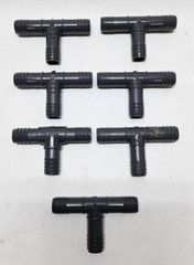 Spears Unbranded 1401-007 3/4×3/4×3/4″ PVC Insert Barbed Tee (Lot of 7)
