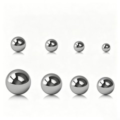 304 Stainless Steel Ball Dia 1mm-125mm High Precision Bearing Balls Smooth Ball