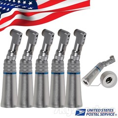 5pcs Dental Slow Low Speed Contra Angle Handpiece Winkelstück Latch Chuck zf1