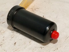 Vektek 10-1018-04 accumulator, 1500 PSI nitrogen precharged as shown