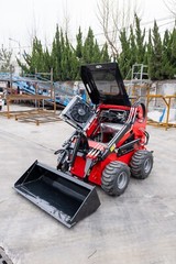 Free Ship MS380 Wheeled MINI Skid Steer Loader 23HP Flexible Skid Steer Loader