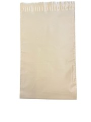 Biodegradable Poly Bag Mailer 100 #1 7.5×10.5 Brown Unlined Self Seal Envelope