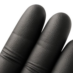 Bingold Disposable Gloves Nitrile 35BLACK, Black L Cardboard Cleaning Gloves