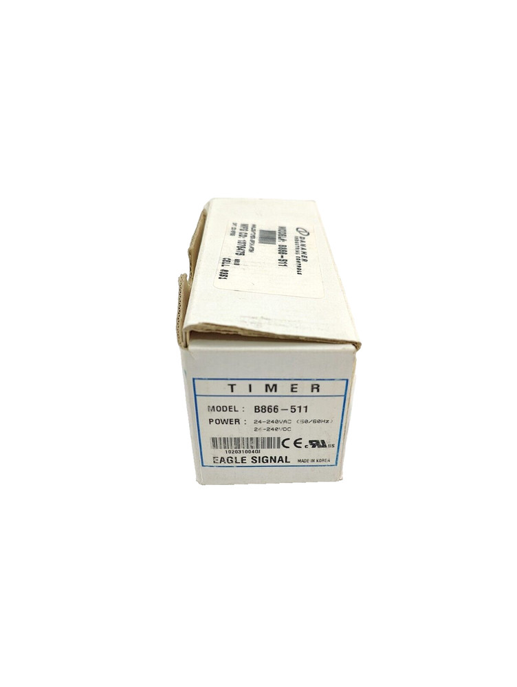 DANAHER industrial Controls B866-511 Analog/timer.8pin.at8n NEW