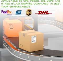 4″ x 6″ Direct Thermal Address Shipping Labels Fanfold Rolls for Zebra & Rollo