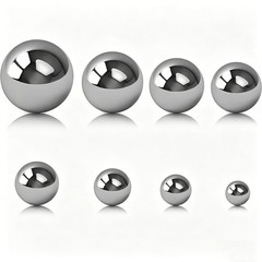 304 Stainless Steel Ball Dia 1mm-125mm High Precision Bearing Balls Smooth Ball