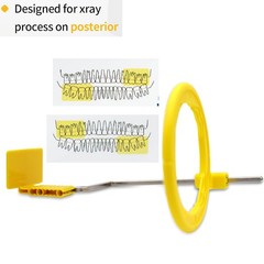 100Pack Dental Sensor Holders XCP-XP Disposable Adhesive Holders Red/Blue/Yellow