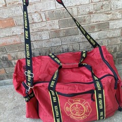 Firefighter Gear Bag Duffle Turnout Bag w/ Shoulder Strap