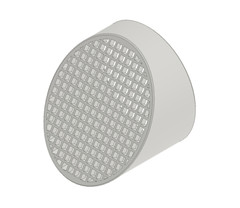 30 Deg Sloped Drain Pipe Mesh Screen to Fit on Outside of Pipe, Various Sizes