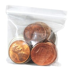 1000 Pack 1.5×2 Inch Clear Reclosable Plastic Poly Zip Lock Bags Jewelry 2Mil