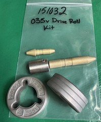 151032 Dr Roll Kit .035 V Refurbished New Guides MILLER WIRE FEEDER PART