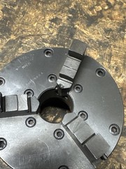 4″ BUCK 3 JAW ADJUST-TRU CHUCK 1 3/4-8 TPI