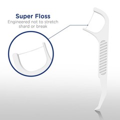 Fremouth Upgraded Orthodontic Flossers for 1 Count (Pack of 100), White