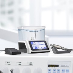 Micromotor eléctrico dental sin escobillas con sistema de agua / pieza de mano
