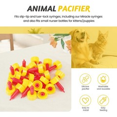 25PCS Pritchard Nipples for Nursing Lambs and Goat Kids X2Z51449