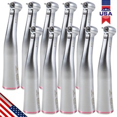 Dental 1:5 LED Fiber Optic Contra Angle Handpiece Standard Fit NSK Ti-MAX X95L