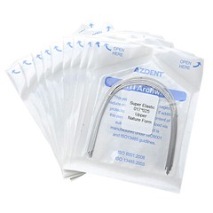 AZDENT Dental Orthodontic Super Elastic Niti Arch Wires Rectangular Nature Form