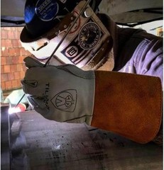 unisex adult Tig Welding Gloves R3SC34122981, White, X-Large Pack of 1