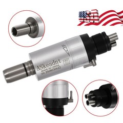 ASkeadnt Dental slow low Speed Handpiece Air Motor 4 Holes E-Type Connector FX