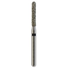 Dental Diamond Bur Round End Cylinder FG 881/012SC 014SC Super Coarse Grit Black